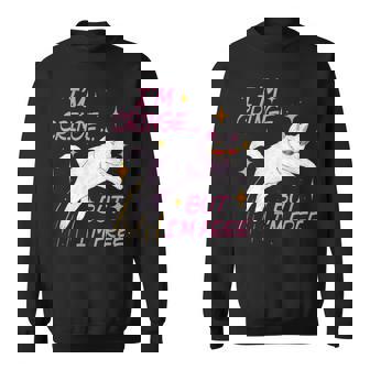 I'm Cringe But I'm Free Feline Lover Pet Owner Sweatshirt | Seseable UK