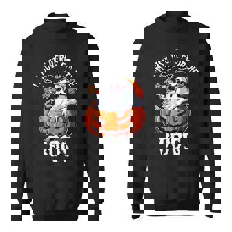 I'm Just Here For The Boos Ghost Beer Spooky Halloween Sweatshirt - Thegiftio UK