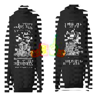 I'm Just Here For The Spirits Bar Pub Bartender Halloween Sweatshirt - Monsterry