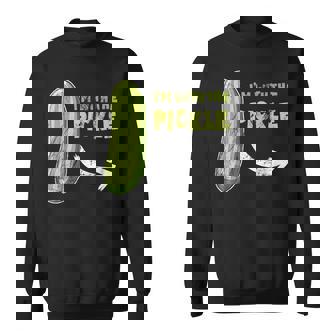 I'm With The Pickle Matching Halloween Costumes For Couples Sweatshirt | Seseable UK