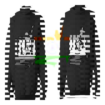 India Flag Cricket Indian Cricketers Cricketer Batter Sports Sweatshirt - Thegiftio UK