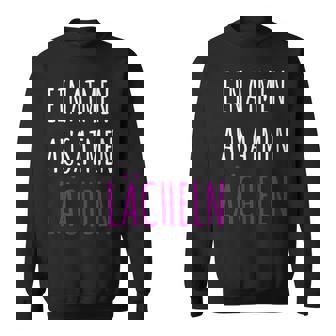 Inhaling Exhalation Smiles Ignore Anti-Stress Sweatshirt - Monsterry