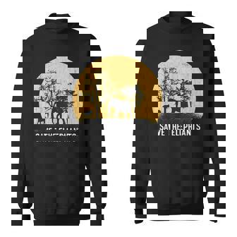 Inscription Save The Elephants Amusante En Anglais Save The Elephants Sweater e - Cadeauxyz