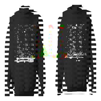 Instrument De Musique Pour Clarinette Elfe Père Noël Sweater e - Cadeauxyz