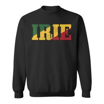 Irie Reggae Music Jamaica Retrointage Rasta Rastafari Sweatshirt - Geschenkecke