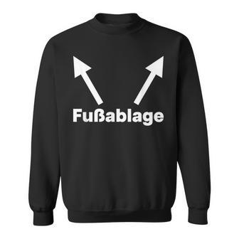 Ironie Füßrege Sweatshirt - Geschenkecke