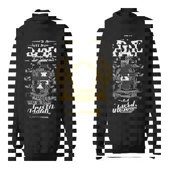 It's An Abare Thing You Wouldn't Understand Personalized Last Name Abare Family Crest Coat Of Arm Sweatshirt | Seseable UK