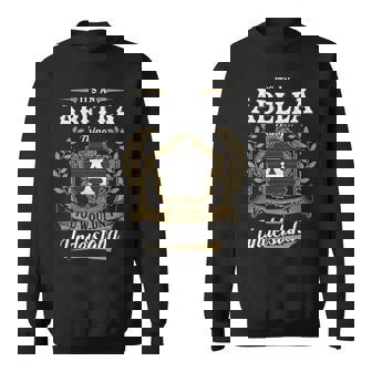 It's An Abella Thing You Wouldn't Understand Personalized Last Name Abella Family Crest Coat Of Arm Sweatshirt | Seseable UK