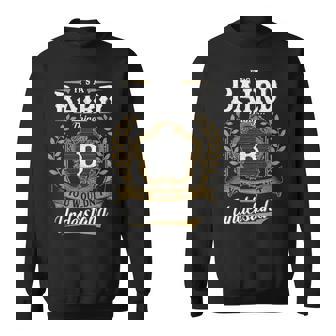 It's A Baird Thing You Wouldn't Understand Personalized Last Name Baird Family Crest Coat Of Arm Sweatshirt - Thegiftio