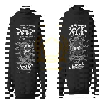 It's A Boyer Thing You Wouldn't Understand Personalized Last Name Boyer Family Crest Coat Of Arm Sweatshirt - Thegiftio