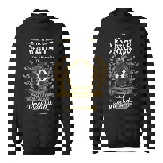 It's A Daniels Thing You Wouldn't Understand Personalized Last Name Daniels Family Crest Coat Of Arm Sweatshirt - Thegiftio UK