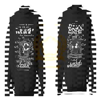 It's A Dearman Thing You Wouldn't Understand Personalized Last Name Dearman Family Crest Coat Of Arm Sweatshirt | Seseable UK