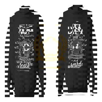 It's A Dena Thing You Wouldn't Understand Personalized Last Name Dena Family Crest Coat Of Arm Sweatshirt - Seseable