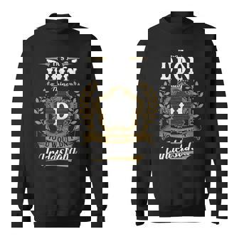 It's A Dion Thing You Wouldn't Understand Personalized Last Name Dion Family Crest Coat Of Arm Sweatshirt | Seseable UK