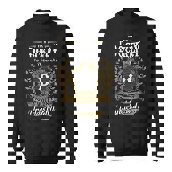 It's A Dockery Thing You Wouldn't Understand Personalized Last Name Dockery Family Crest Coat Of Arm Sweatshirt | Seseable UK