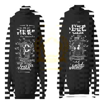 It's A Dueker Thing You Wouldn't Understand Personalized Last Name Dueker Family Crest Coat Of Arm Sweatshirt - Thegiftio UK