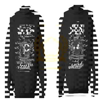 It's A Dulin Thing You Wouldn't Understand Personalized Last Name Dulin Family Crest Coat Of Arm Sweatshirt - Thegiftio