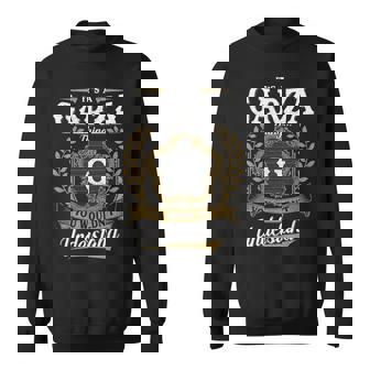 It's A Garza Thing You Wouldn't Understand Personalized Last Name Garza Family Crest Coat Of Arm Sweatshirt | Seseable UK