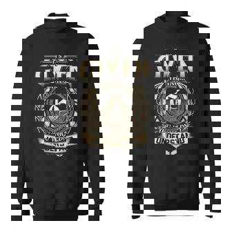 Its A Given Thing You Wouldnt Understand Name Vintage Sweatshirt - Thegiftio