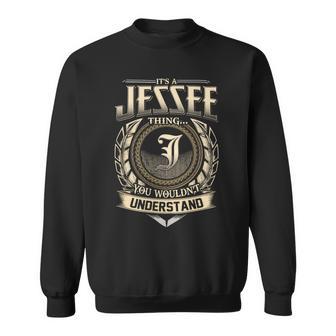 It's A Jessee Thing You Wouldn't Understand Name Vintage Sweatshirt - Thegiftio UK