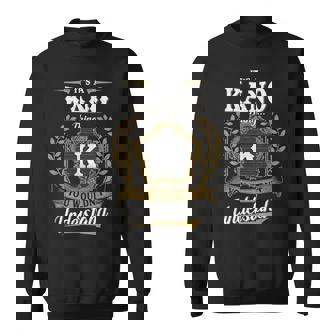 It's A Kano Thing You Wouldn't Understand Personalized Last Name Kano Family Crest Coat Of Arm Sweatshirt - Thegiftio UK