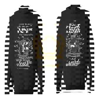 It's A Kessler Thing You Wouldn't Understand Personalized Last Name Kessler Family Crest Coat Of Arm Sweatshirt | Seseable UK