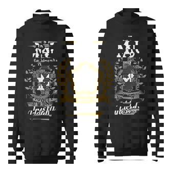 It's A Mau Thing You Wouldn't Understand Personalized Last Name Mau Family Crest Coat Of Arm Sweatshirt | Seseable UK