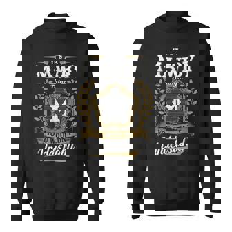 It's A Mawby Thing You Wouldn't Understand Personalized Last Name Mawby Family Crest Coat Of Arm Sweatshirt - Thegiftio UK