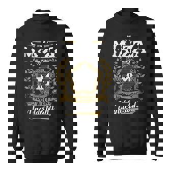 It's A Mazza Thing You Wouldn't Understand Personalized Last Name Mazza Family Crest Coat Of Arm Sweatshirt | Seseable UK