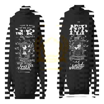 It's A Meyer Thing You Wouldn't Understand Personalized Last Name Meyer Family Crest Coat Of Arm Sweatshirt - Thegiftio
