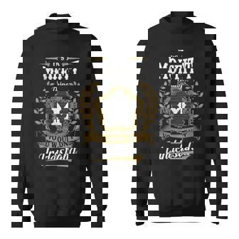 It's A Moffitt Thing You Wouldn't Understand Personalized Last Name Moffitt Family Crest Coat Of Arm Sweatshirt | Seseable UK