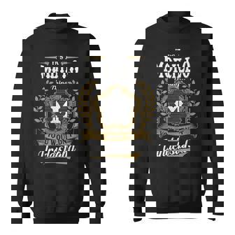 It's A Morillo Thing You Wouldn't Understand Personalized Last Name Morillo Family Crest Coat Of Arm Sweatshirt | Seseable UK