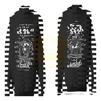 It's A Panda Thing You Wouldn't Understand Personalized Last Name Panda Family Crest Coat Of Arm Sweatshirt - Thegiftio