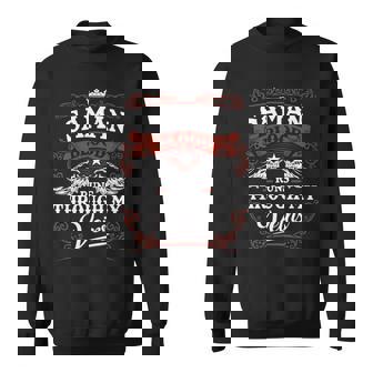 It's A Saman Thing You Wouldn't Understand Saman Last Name Blood Run Through My Veins Sweatshirt | Seseable UK