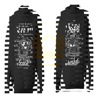 It's A Vallejo Thing You Wouldn't Understand Personalized Last Name Vallejo Family Crest Coat Of Arm Sweatshirt - Thegiftio