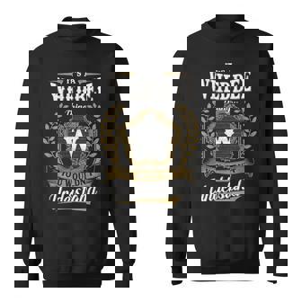 It's A Whedbee Thing You Wouldn't Understand Personalized Last Name Whedbee Family Crest Coat Of Arm Sweatshirt | Seseable UK