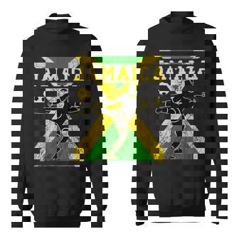 Jamaica Football Apparel Jamaican National Reggae Boys Mens Sweatshirt - Thegiftio UK