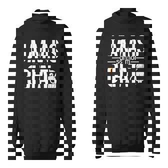 Jamais Sans Mon Chat Blague Propriétaire Chat Humour Sweater e - Cadeauxyz
