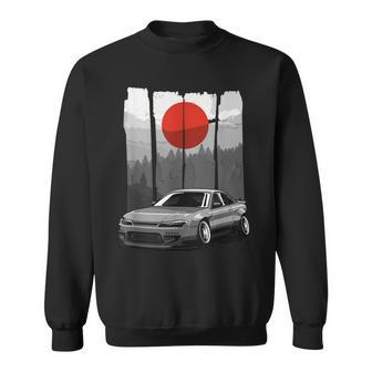 Jdm S15 Silvia Japan Drift Auto Rising Sun Tuning Sweatshirt - Geschenkecke