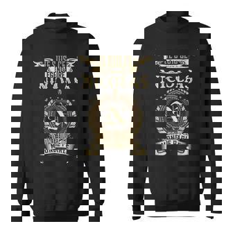 Je Suis Ce Nicolas Légendaire Dont Tout Le Monde Parle Sweater e - Cadeauxyz