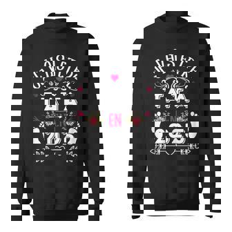 Jeais Être Tata En 2025 Cadeau Naissance Future Tata 2025 Sweater e - Cadeauxyz