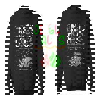 Jingle Balls Tinsel Tits Matching Chestnuts Christmas Couple Sweatshirt - Monsterry