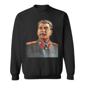 Josef Stalin Colour Portrait Sweatshirt - Geschenkecke