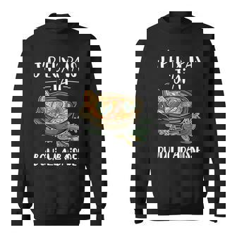 J'peux Pas J'ai Bouillabaisse Humour Marseille Plat Sweater e - Cadeauxyz