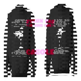 J'peux Pas Je Suis Une Cagole Humour Cagole Marseille Sweater e - Cadeauxyz