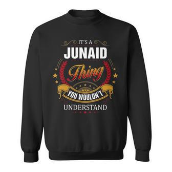 Junaid Family Crest Junaid Junaid Clothing Junaid T Junaid T For The Junaid Sweatshirt - Thegiftio UK