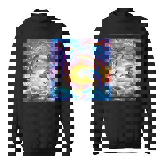 I Just Wanna Be Part Of Your Symphony Symphony Dolphin Meme Sweatshirt | Mazezy