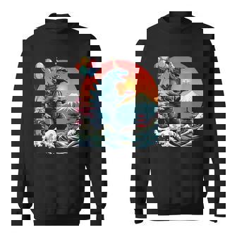 Kaiju Birthday Japan Monster Movie Bday Party Sweatshirt - Monsterry