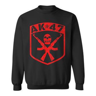 Kalashnikov Skull Ak-47 Assault Rifle Sweatshirt - Geschenkecke