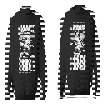 Karaoke Singer Karaoke King Sweatshirt - Thegiftio